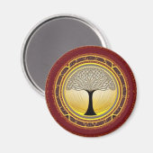 Lacy Tree of Life Magnet (Voorkant / Achterkant)