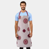 Lacy Valentijnsdag All-Over Print Schort (Gedragen)