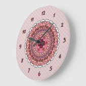 Lacy Valentijnsdag Clock Grote Klok (Hoek)