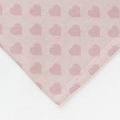 Lacy Valentijnsdag Fleece Blanket Deken (Hoek)
