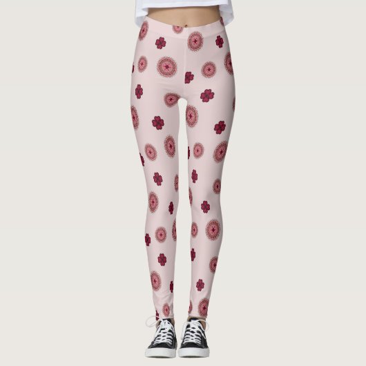 Lacy Valentijnsdag Leggings (Voorkant)