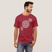 Lacy Valentijnsdag Mannen donker Shirt (Voorkant volledig)