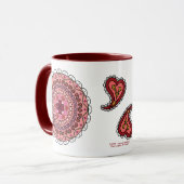 Lacy Valentijnsdag Mok (Voorkant links)