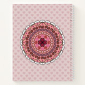 Lacy Valentijnsdag Spiral Notitieboek (Achterkant)