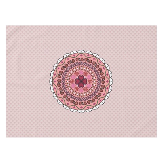 Lacy Valentijnsdag Tablecloth Tafelkleed (Voorkant (Horizontaal))