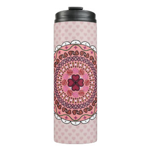 Lacy Valentijnsdag Thermal Tumbler Thermosbeker