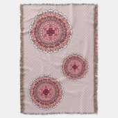 Lacy Valentijnsdag Throw Blanket Deken (Voorkant Verticaal)