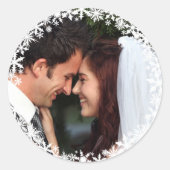 Lacy Winter Vakantie Sticker (Voorkant)