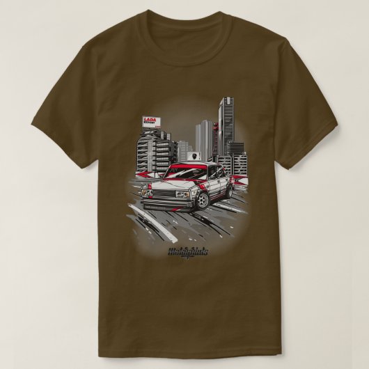 Lada Export 2105 red T-shirt (Design voorkant)