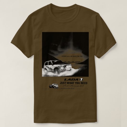 LADA NIVA 2 T-SHIRT (Design voorkant)