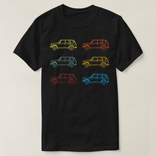 Lada Niva 4x4 Offroad Russia T-shirt (Design voorkant)