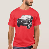 Lada Niva afbeelding T-shirt (Voorkant)