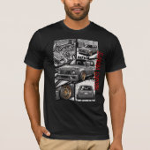 Lada Niva JDM Manga Paneel T-shirt (Voorkant)