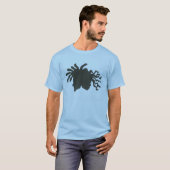 LADBABYBLUEBLACK T-SHIRT (Voorkant volledig)