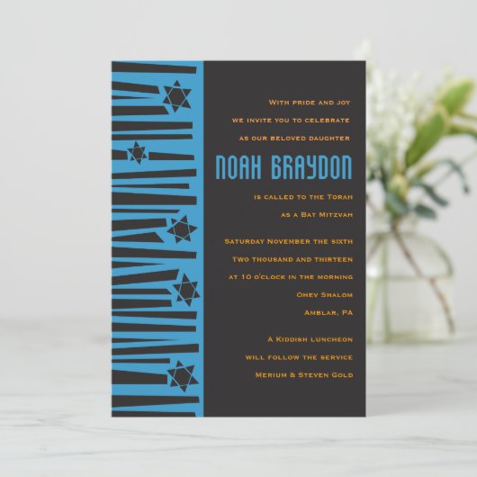 LADDER aan de Uitnodiging van de Bar van STARS Mit (Staand voorkant)