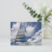 Ladder aan Succes Briefkaart (Staand voorkant)
