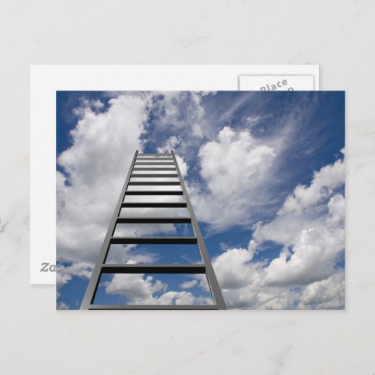 Ladder aan Succes Briefkaart (Voorkant / Achterkant)