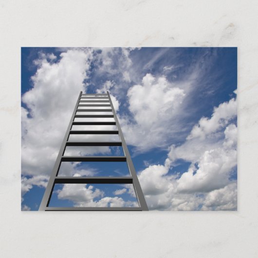 Ladder aan Succes Briefkaart (Voorkant)