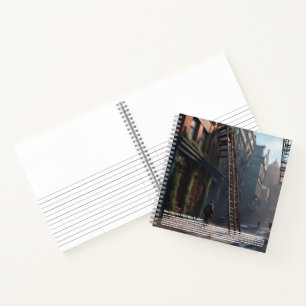 Ladder bijgeloof hardcover notitieboek