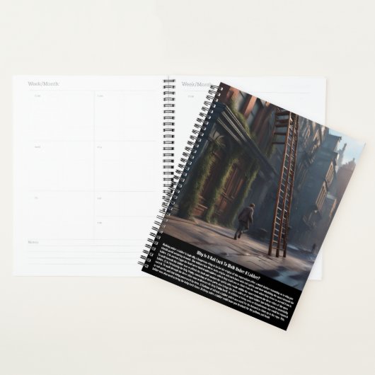 Ladder bijgeloof kalender planner (Display)
