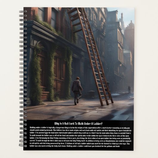 Ladder bijgeloof kalender planner (Voorkant)