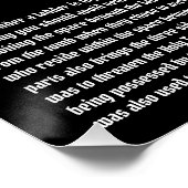 Ladder bijgeloof perfect poster (Hoek)