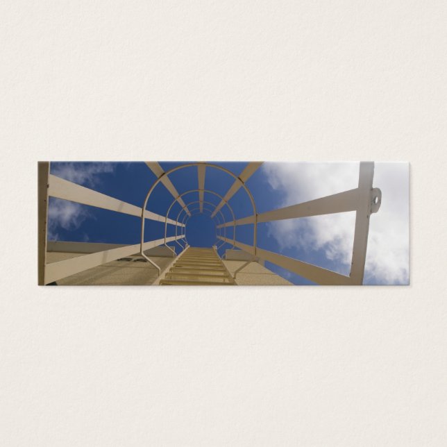 ladder bookmarker mini visitekaartjes (Voorkant)