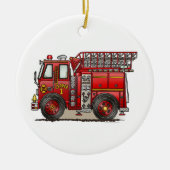 Ladder Fire Truck Ornament (Voorkant)