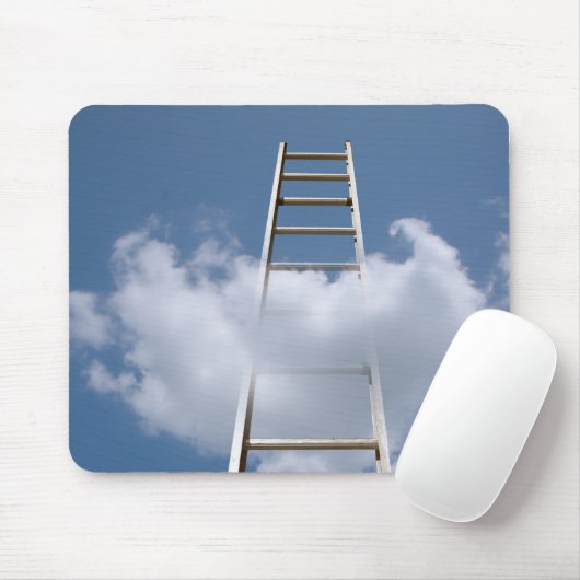 ladder in de wolk muismat (Met muis)