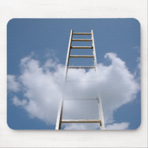 ladder in de wolk muismat