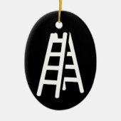 Ladder Keramisch Ornament (Voorkant)