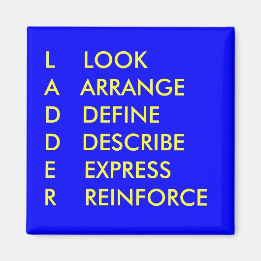 LADDER. MAGNEET (Voorkant)