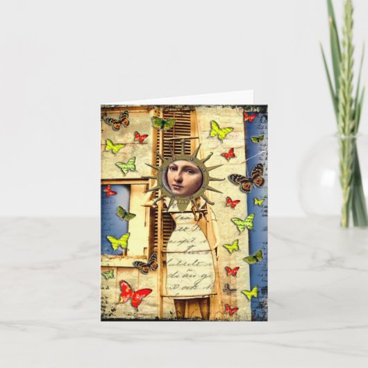 ladder notecard kaart (Voorkant)