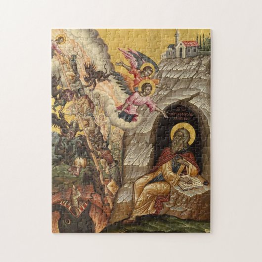 Ladder of Divine Ascent door Emmanuel Tzanes Legpuzzel (Verticaal)