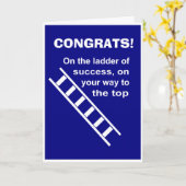 Ladder van succes kaart (Gele Bloem)