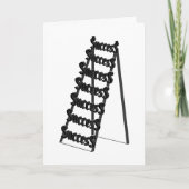 Ladder van succes kaart (Voorkant)