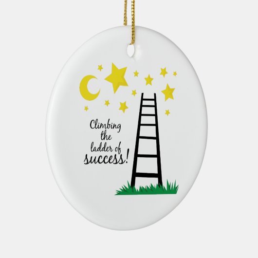 Ladder van succes keramisch ornament (Rechts)