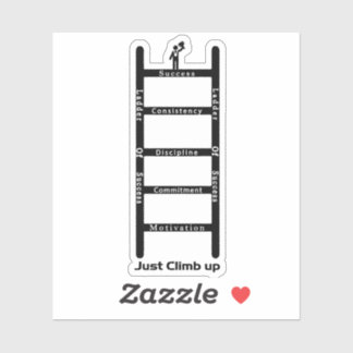 Ladder van succes sticker