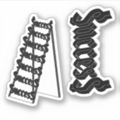 Ladder van succes sticker (Voorkant)