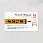 Ladderpenseel Schilderen Handyman Tools Visitekaartje (Voorkant)