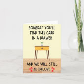 Lade Jubileum Liefde Kaart (Voorkant)