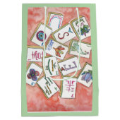 lade met roze tegels medium cadeauzakje (Achterkant)