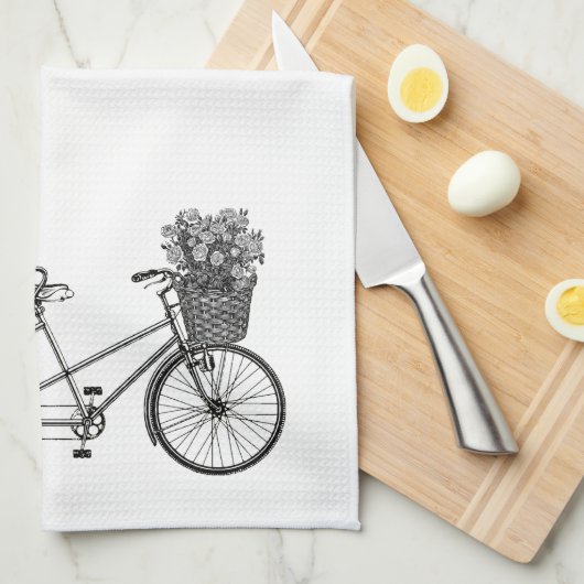  lade tandem-fiets theedoek (Quarter Fold)