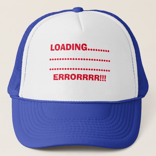 Laden.......Errorr!!! Trucker Hat Pet (Voorkant)