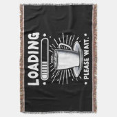 Laden Gelieve te wachten op Koffie grappige koffie Deken (Voorkant Verticaal)