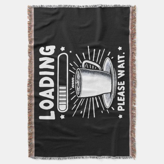 Laden Gelieve te wachten op Koffie grappige koffie Deken (Voorkant Verticaal)