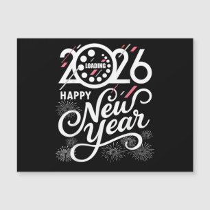 Laden Gelukkig Nieuwjaar 2026 Vuurwerk Mannen Vrou