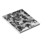 LADEN Ram Sheep Black en White Notitieblok (Schuin)