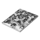 LADEN Ram Sheep Black en White Notitieblok (Linkerzijde)