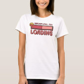 Laden… Sarcasmeniveau: 75 % T-shirt (Voorkant)